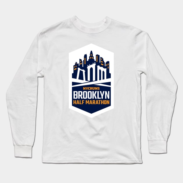 BROOKLYN HALF MARATHON 2024 Long Sleeve T-Shirt by BonnyManthe